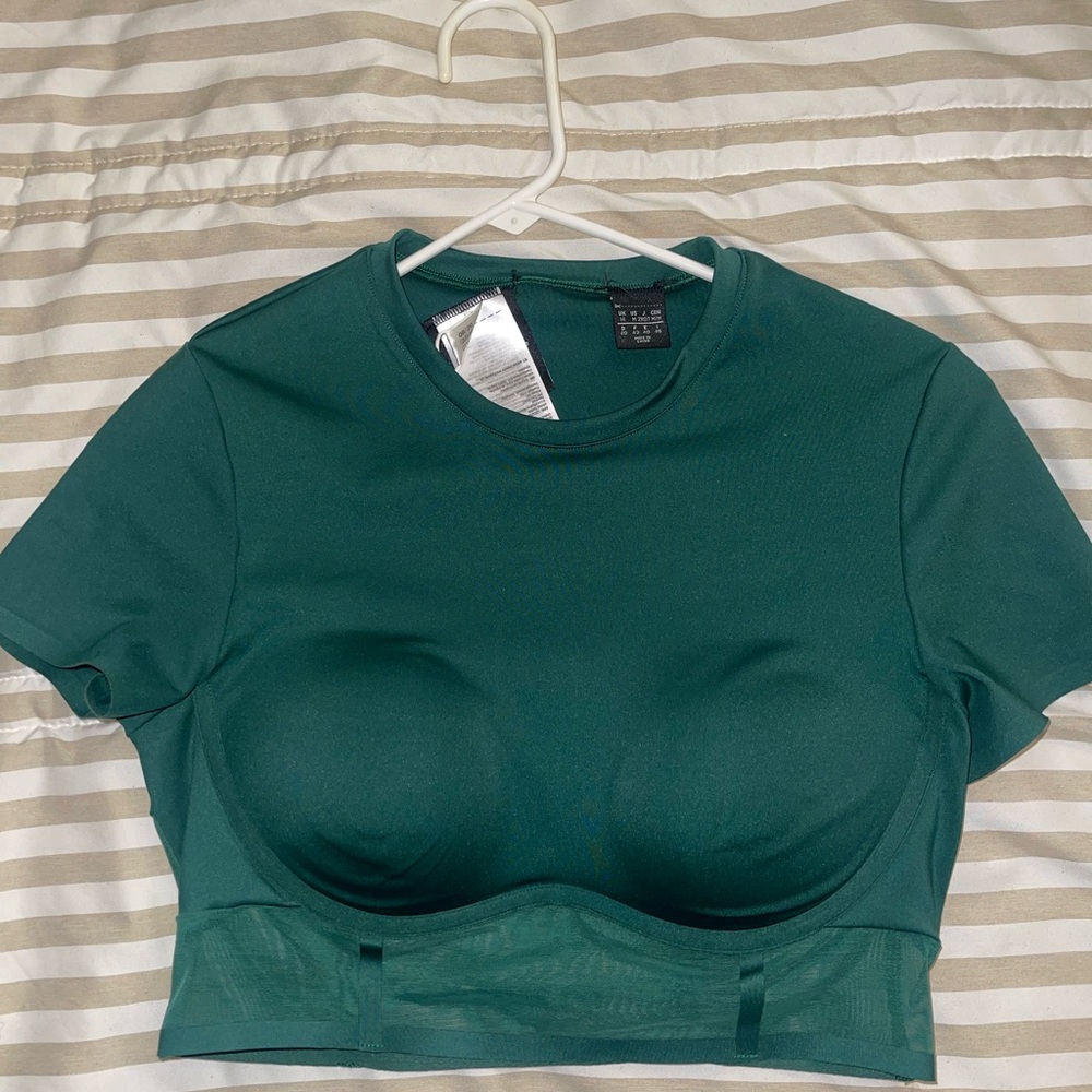 Stylish Green Ivy Park Corset Top